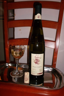 jakostní odrůdové suché bílé víno Muller Thurgau