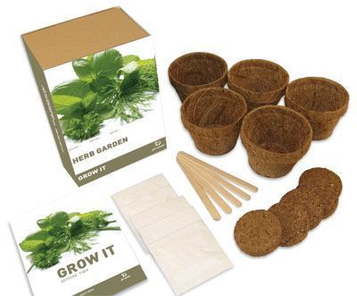 Dárkové balení bylinek pro domácí pěstování